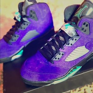 Air Jordan Retro 5 Purple Grapes